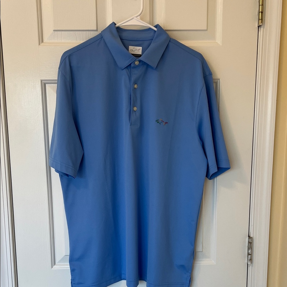 Greg Norman Collection Light Blue Polo Shirt
